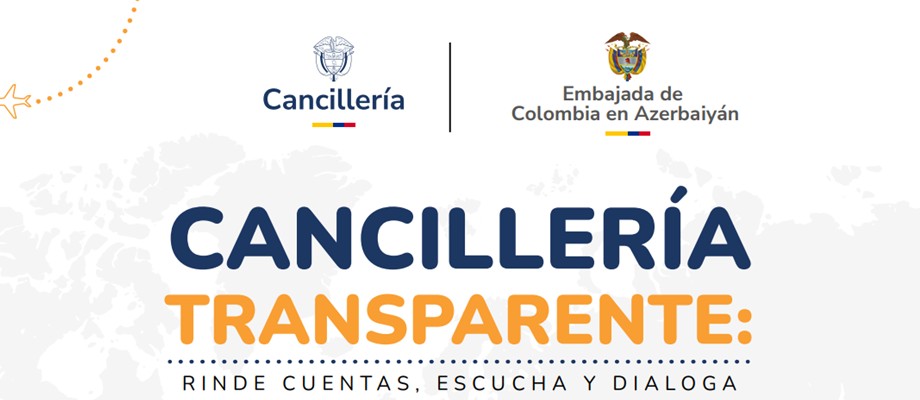 Informe de Rendición de Cuentas de la Embajada de Colombia en Azerbaiyán de 2024 a 2025